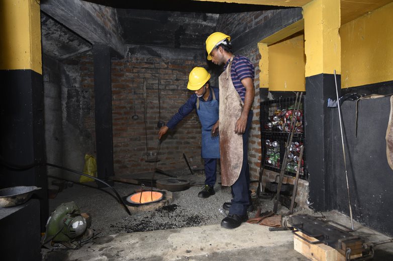 Melting point smelting operation